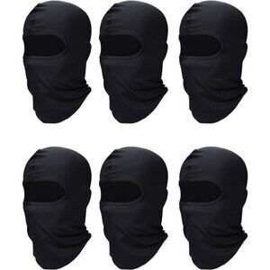 6 Pcs Ski Mask Cover Balaclava Full Face Mask Summer Face Cover UV